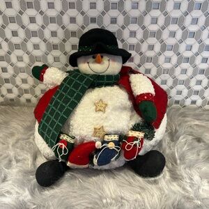Christmas Decorations- Roly Poly Super Soft Snowman